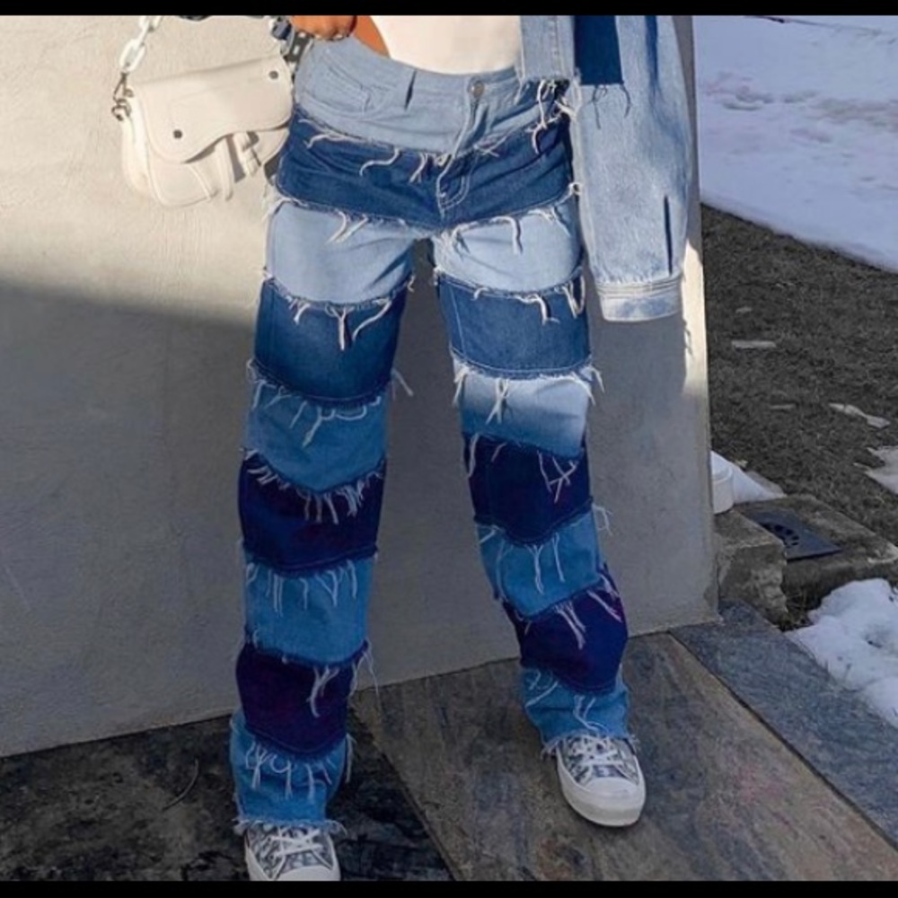 Patchwork Jeans - image 1